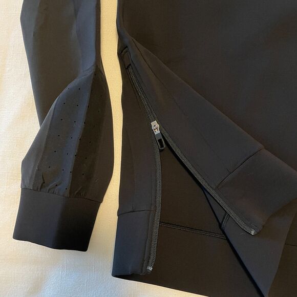 Lululemon Neoprene Black Running Hoodie Side Zip Men's Medium - Picture 5 of 10